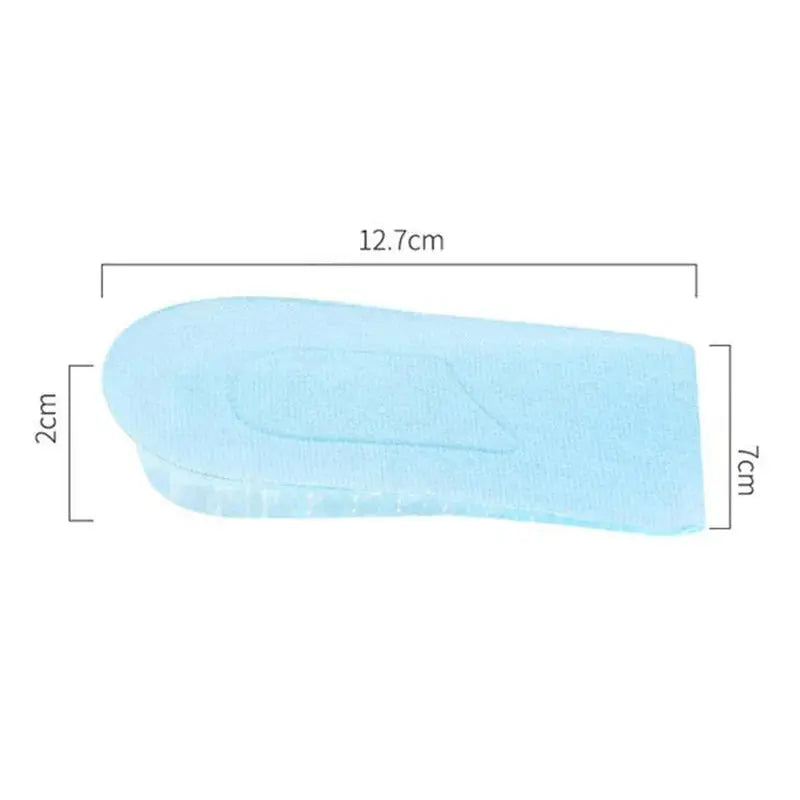 Palmilha de Silicone com Elevação e Suporte de Arco