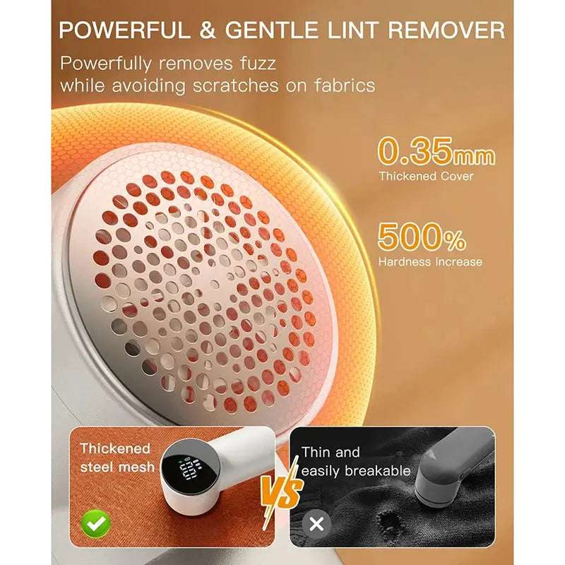 BallSweep Remover - Diga Adeus às Bolinhas! Para Roupas, Sofá e Cobertores | Recargável e Eficiente